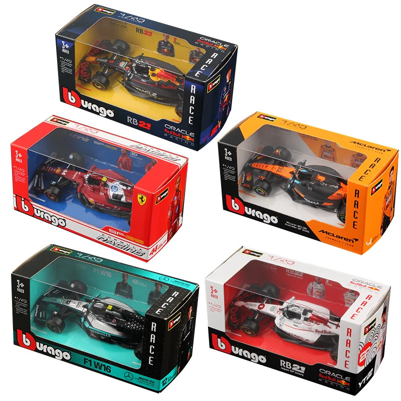 ブラーゴ F1 1/43 2025 ミニカー 3台セット Bburago 2025 F1 Car Model 1:43 Scale Diecast Formula Racing Red