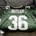 LeRoy Butler Signed Green Bay Packers #36 Football Jersey, Schwartz COA HOF 2022