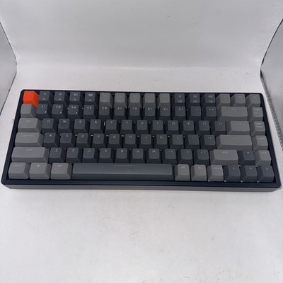 Keychron K2 Wireless Mechanical Keyboard Dark Gray - Bluetooth Lights Up Clean