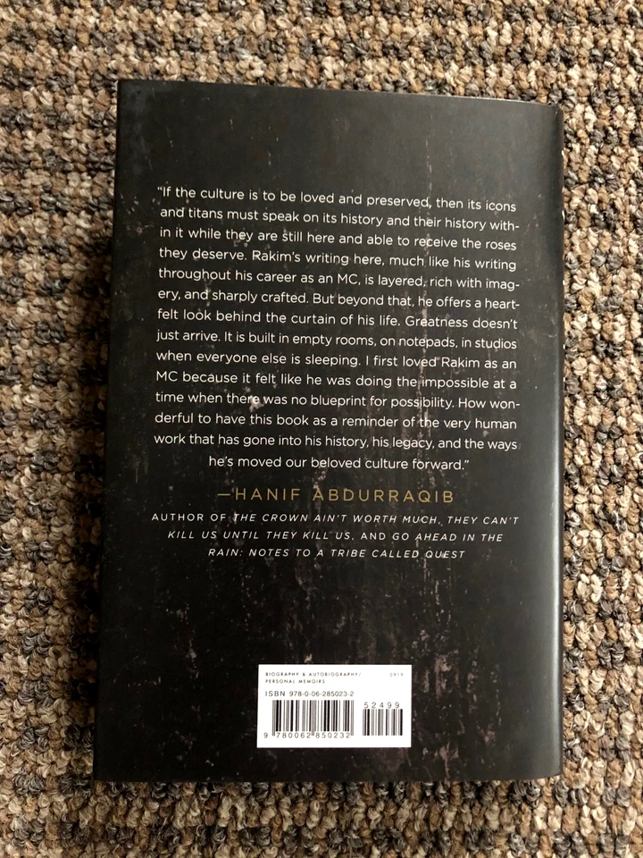 SIGNED Legendary hip hop artist Rakim lets the world in on how the magic works Foto 3 de 4