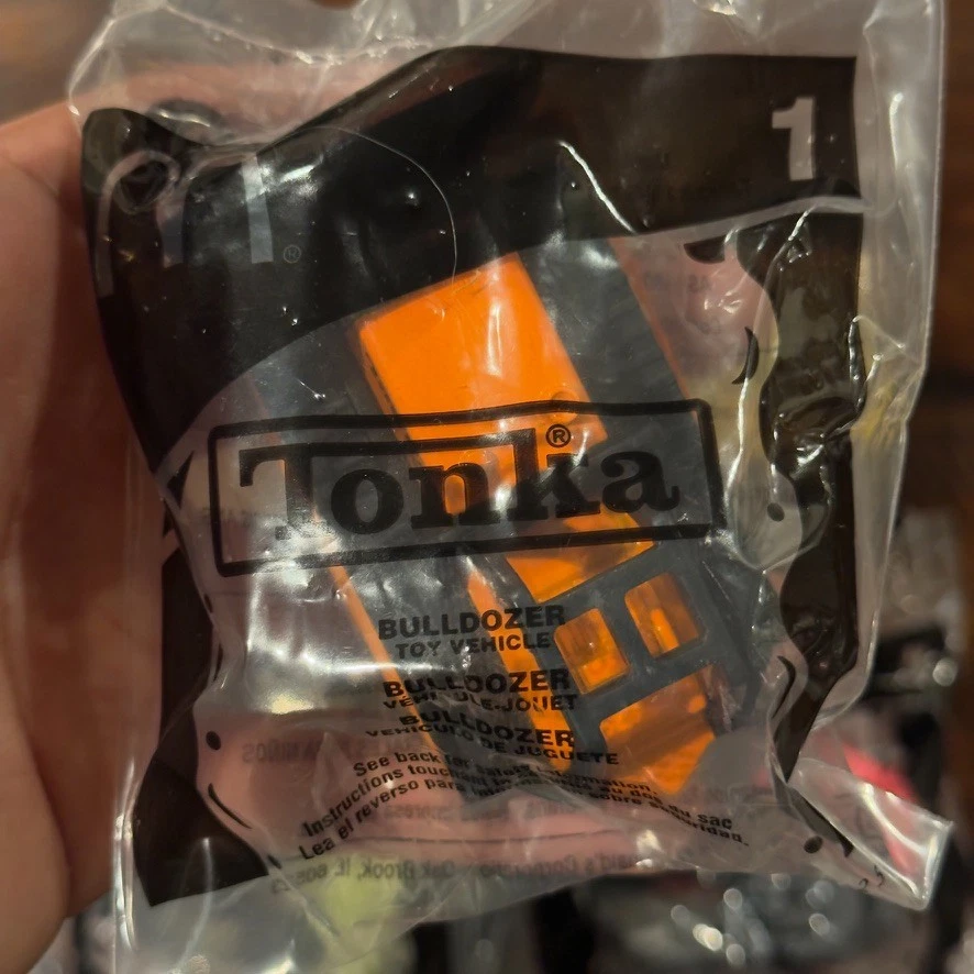 Lot of 4 Tonka McDonald’s Happy Meal Toys (#1–4) Sealed Brand New - Image 2 of 4