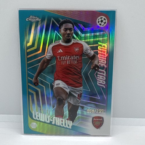 2025-26 Topps Chrome Uefa Club Competitions - Future Stars Myles Lewis-Skelly...