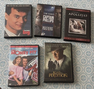 Tom Hanks - Lot Of 5 DVD Money Pit / Big & More DVD