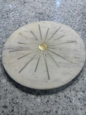 Marble Platter/decorative Serving Dish/tray Cake Dish!