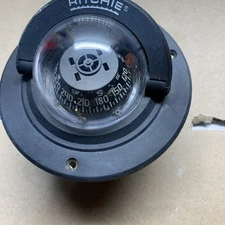 Ritchie Explorer Compass F-50 FlushTraditional Mount Black light 3.75" Hole