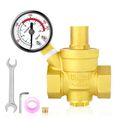 MEANLIN MEASURE 1 inch brass Water pressure regulating valve, pressure regula...
