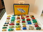 Collection of 48 Vintage Matchbox Lesney 1-75 Models with Carry Case  Lot #102