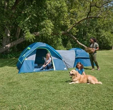 Ozark Trail 8 Person Dual Dome Tent - 17ft. x 9ft. • 2 Stand alone Tents ''NEW''