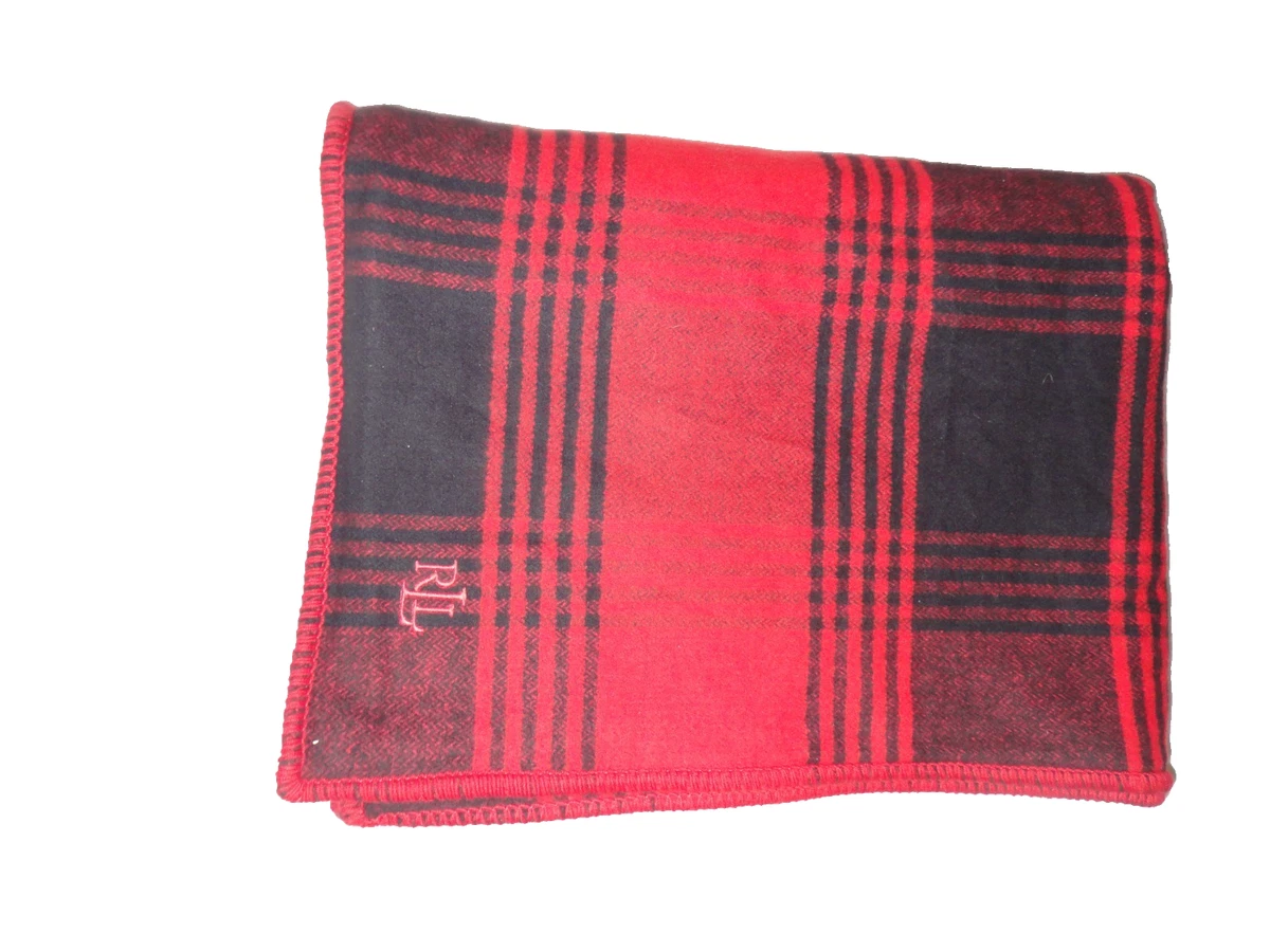 Ralph Lauren Plaid Red Blankets & Throws for sale | eBay