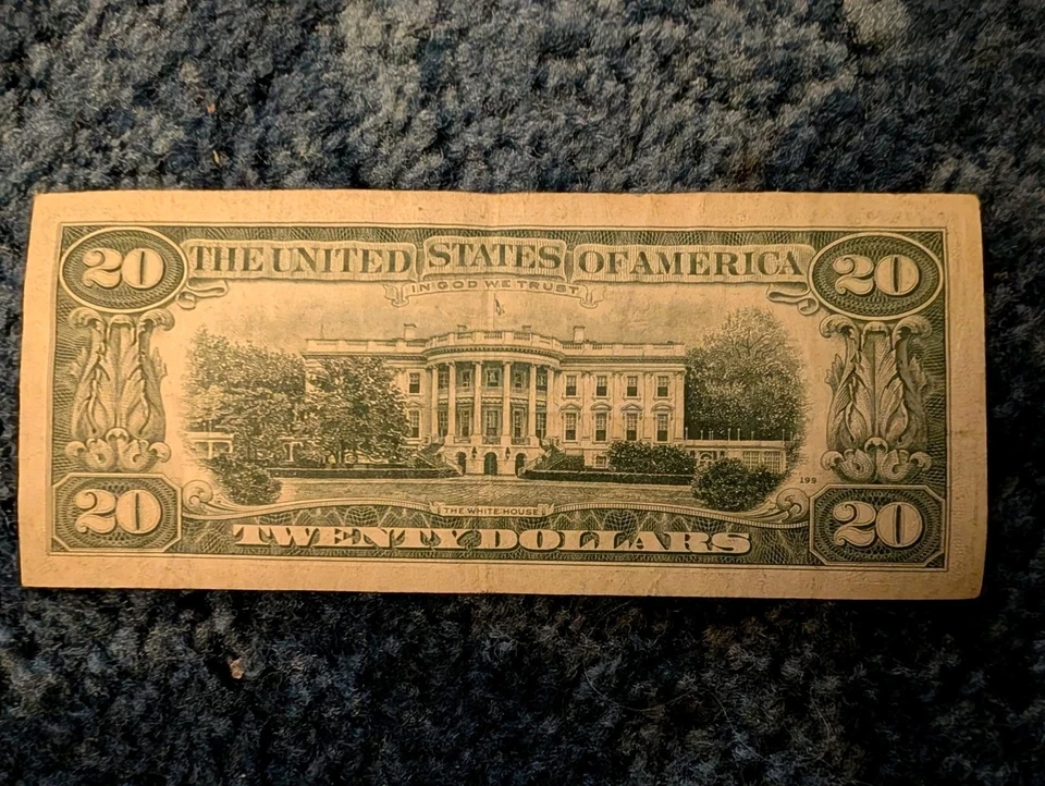 1974 20 dollar note great condition! - Image 4 of 4