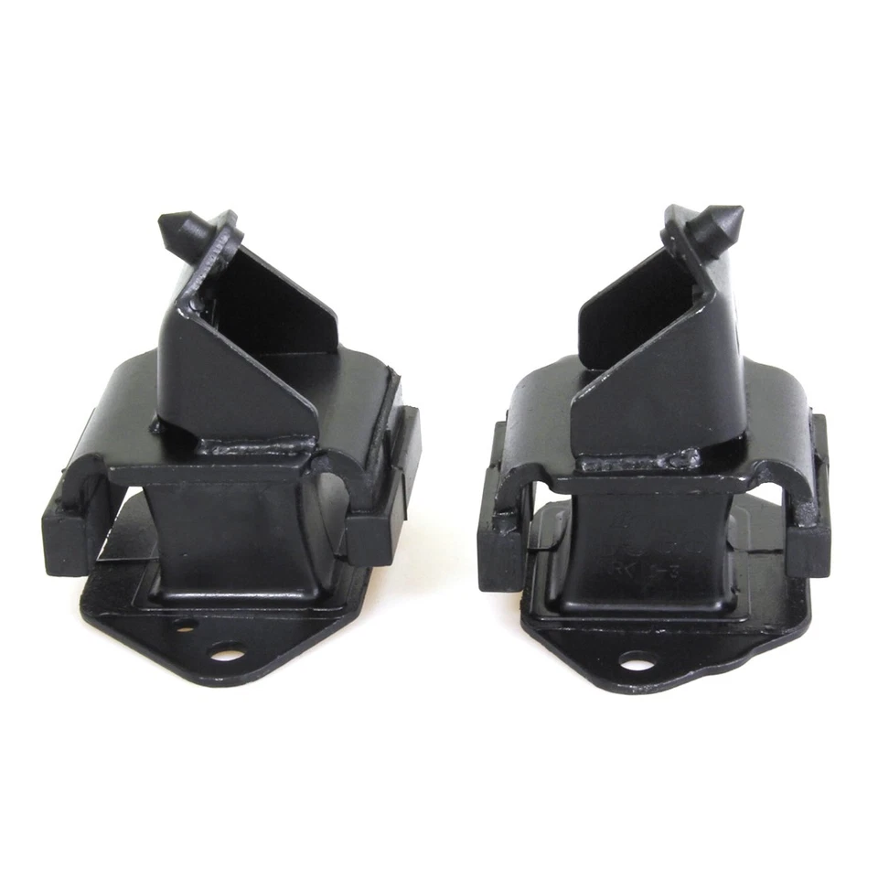 NUEVO par de soporte de montaje de motor de acero negro para camioneta Isuzu D-Max utilitaria nuevo Foto 2 de 4