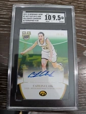 2023-24 Bowman U Now Caitlin Clark Collegiate Campaign Autographs /50 SGC 10/9.5