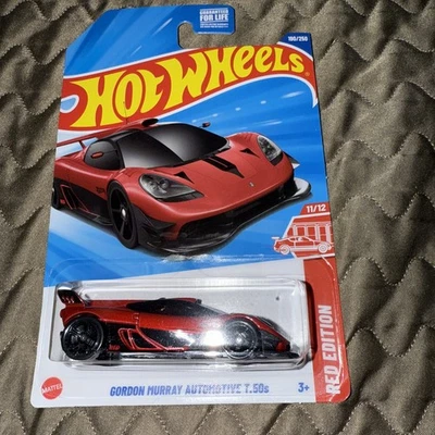 Hot Wheels Red Edition US Exclusive 11/12- Gordon Murray Automotive T.50s