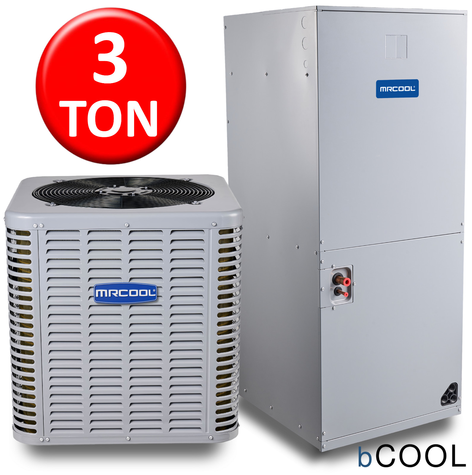 3 Ton MRCOOL Central Air Conditioner Heat Pump 36,000 BTU Du