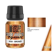 Green Stuff World Metallic Paint Pure Metal - Bronze New