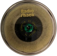 Radio Shack Tandy TRS-80 Printwheel Daisy Wheel 51 Letter Gothic 12