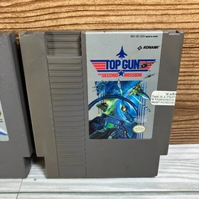 Top Gun 1 & 2 Second Mission - Juego Nintendo NES Cartuchos Aut&eacute;nticos