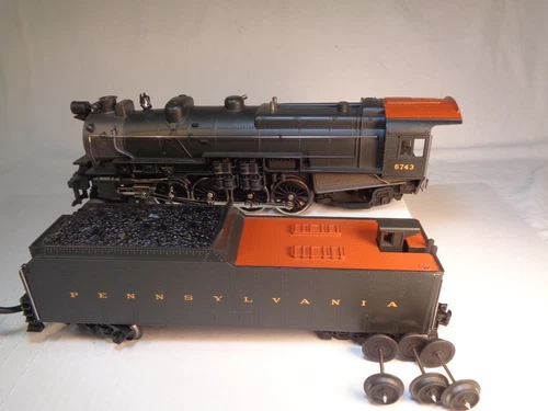 O Scale MTH Pennsylvania 2-8-2 L-1 Mikado Steam Engine ProtoSound 3 Rail