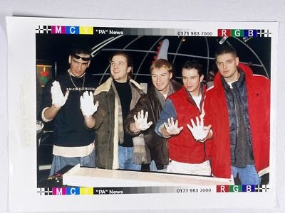 Boyzone Photo Ronan Keating Stephen Gately Coloured Press Promo Early 2000s