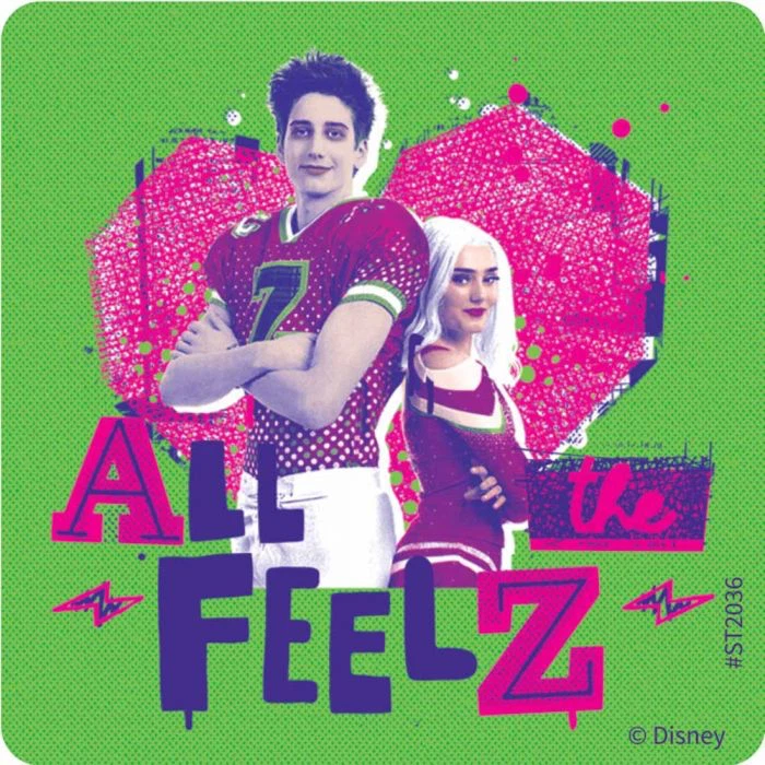 Disney Zombies Stickers x 5 - Birthday Party Favours Zombies 3 Zed Addison Willa — 第 2/4 张图片