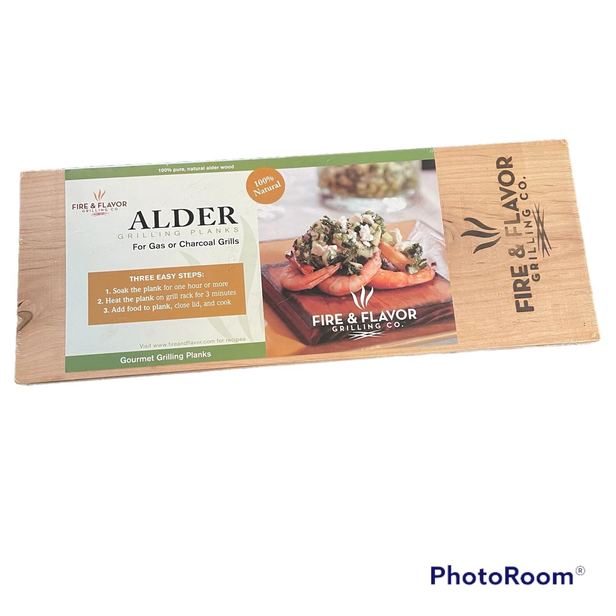 Alder top grilling planks
