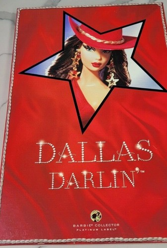 Dallas Darlin Barbie 2007 Convention Brunette LE Platinum Doll 655/850 NRFB RARE - Picture 7 of 9