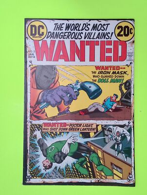 Wanted #5 1973 DC Comics Mid Grade Comic Book A73-216