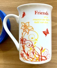 MUG ~ Friends ~ Multicolor ~ 4” X 3” ~ “NO LID ON BOX” ~ !L🟡🟡K!