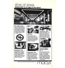Macys Store Of Stores October 1976 The Cellar Advertisement Print