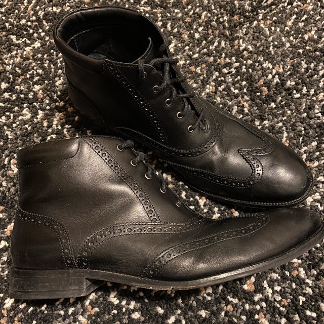 cole haan chukka black
