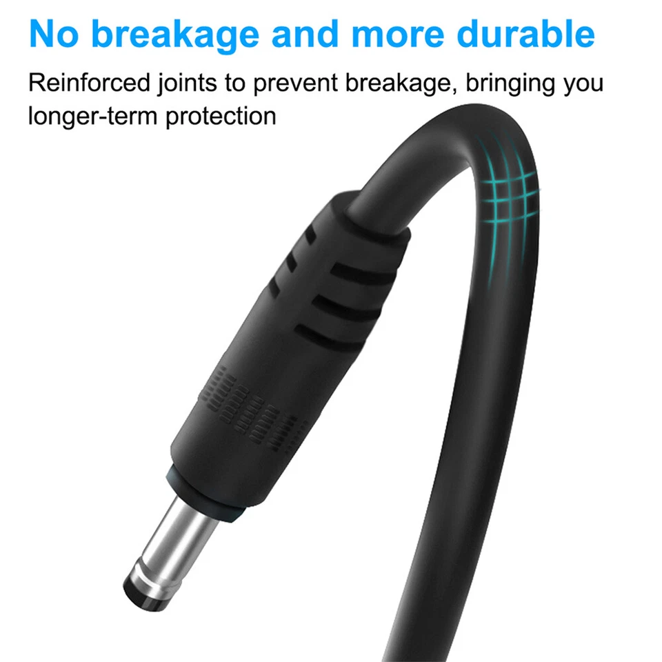 DC 5V To 12V Power Supply USB to 5.5 x 2.1mm Jack Plug Charger Cable With 8 Tips - Image 3 of 4