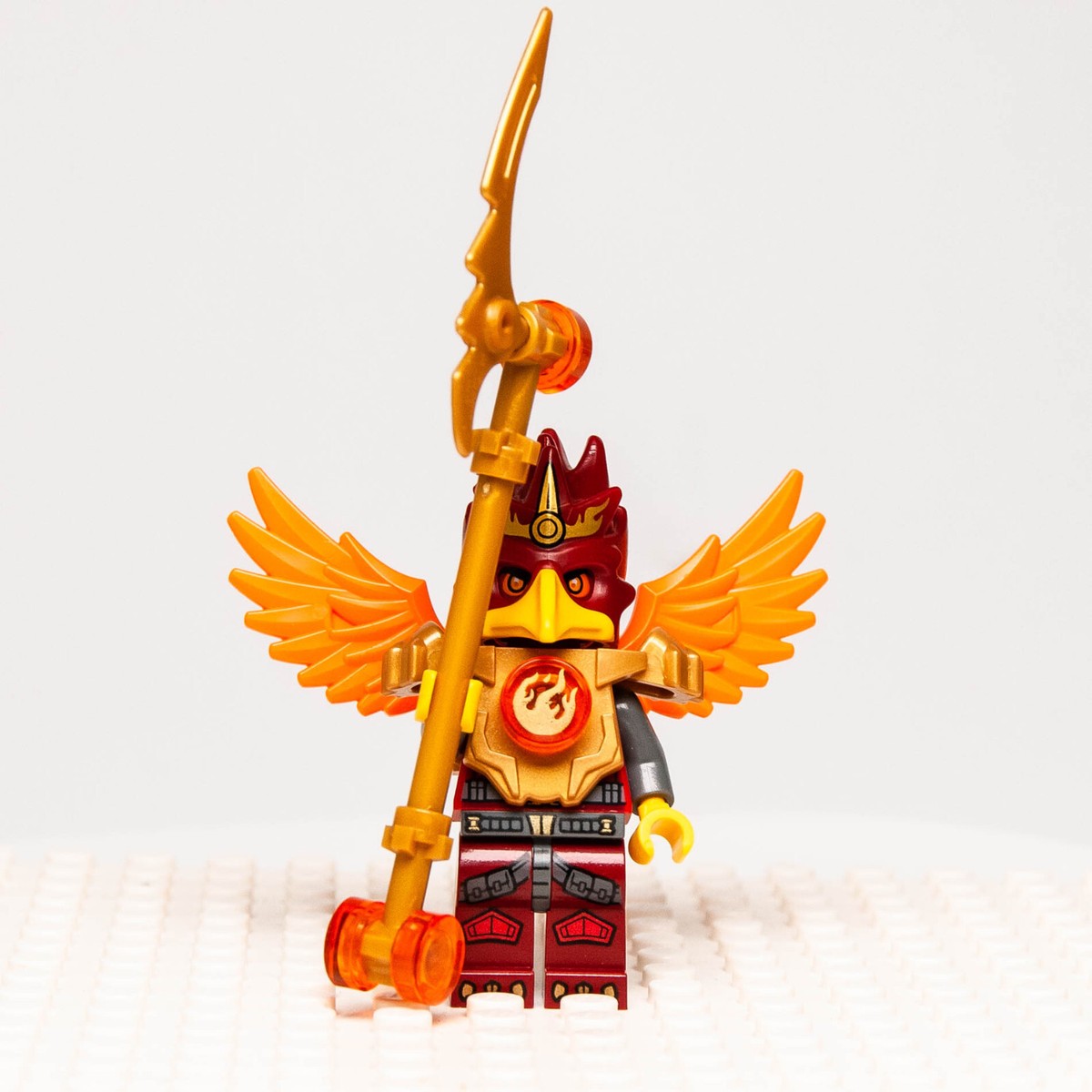 Lego Chima Minifigure - Foltrax (loc076) Phoenix Fire Temple 70146