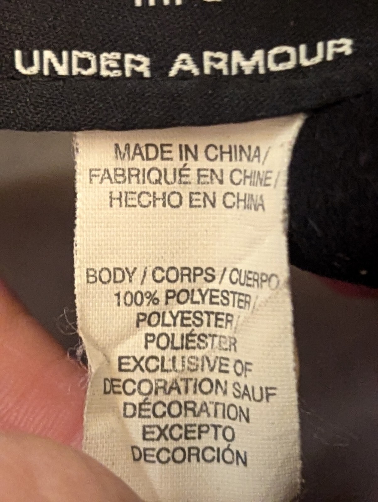 Red Under Armour Baseball Cap - image 4