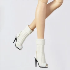 Woolen shoes for 12“ FR6.0 FR2 Nu.face 3.0 MUSES OwenSu/JAMIEshow Black heel