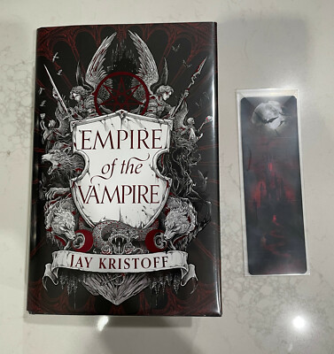 Inkyfox Empire Of The Vampire Signed Jay Kristoff Spray Edges 1st