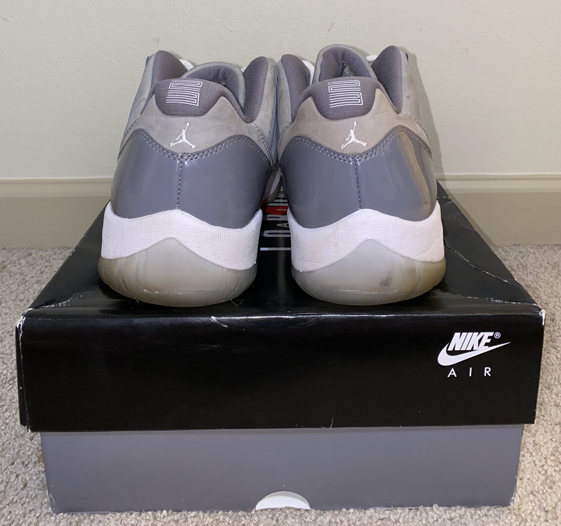 Jordan 11 Retro Low Cool Grey 28.5㎝ Nike Air Jordan 11 XI Retro Low Cool Grey Gray 13 White