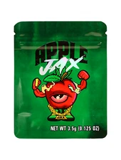 50pc Mylar bags 3.5 G Apple Jax  | Smell-Proof Metallic Storage