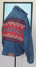 VTG Pendleton High Grade Western Wear Denim Wool Jacket XL