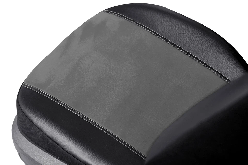 FORD RANGER WILDTRAK 2015-2023 ART. FUNDAS DE ASIENTO A MEDIDA DE CUERO Y ALICANTE Foto 3 de 4