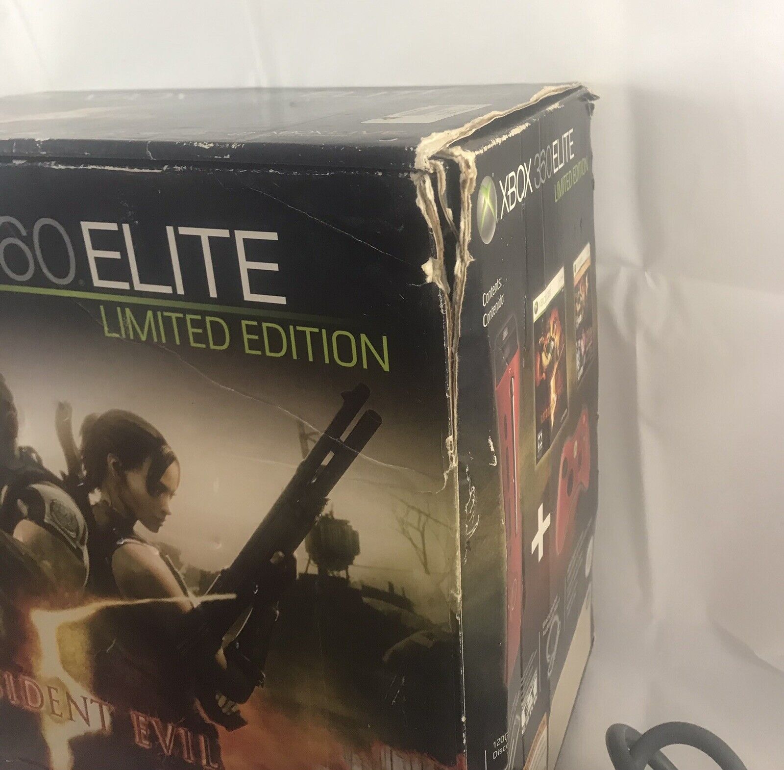 CONSOLA XBOX 360 ELITE RESIDENT EVIL 5 EDICION LIMITADA – Gameplanet