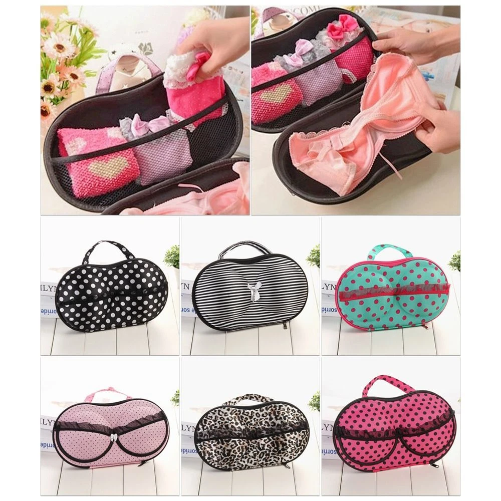 Covered Protect Holder Bra Storage Box Travel Storage Storage Bag Bra Box