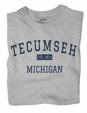 Tecumseh Michigan MI T-Shirt EST
