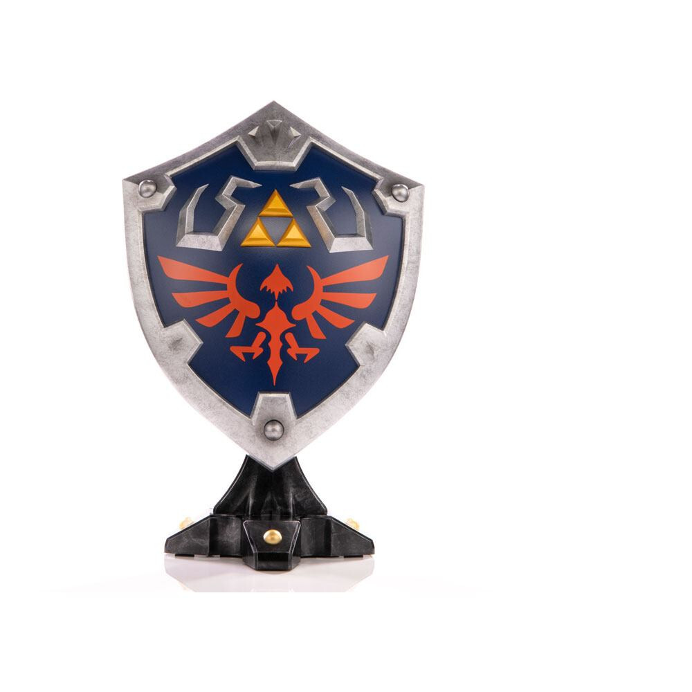 First 4 Figures Zelda Hylian Shield réplique Breath of the Wild statuette gaming