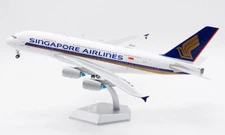 1:200 37CM SQ Wings SINGAPORE AIRLINES AIRBUS A380 Airplane Diecast Plane Model