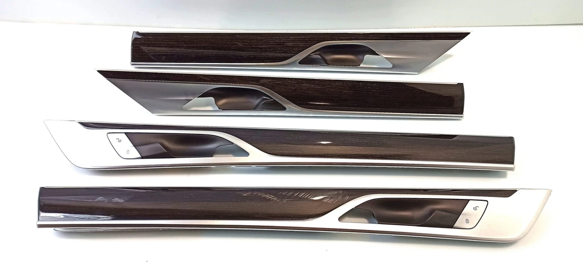 BMW OEM Door cover decor trims Fineline wood 8070731 8070732 