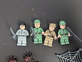 Lego 7626 Indiana Jones Colonel Dovchenko Minifigure Russian Soldiers Spalko