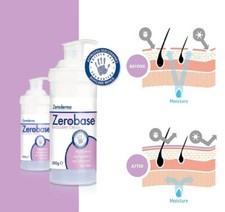 Zerobase Emollient Cream Pump Bottle  -  2 x 500g - Twin Pack