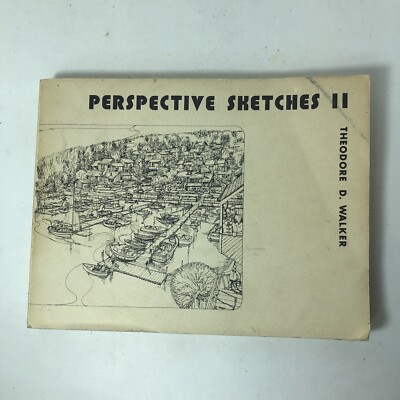 Perspective Sketches II by Theodore D Walker Paperback Vintage B