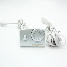 Biddeford TC11BA Electric Heating Blanket 4-Prong Controller Silver