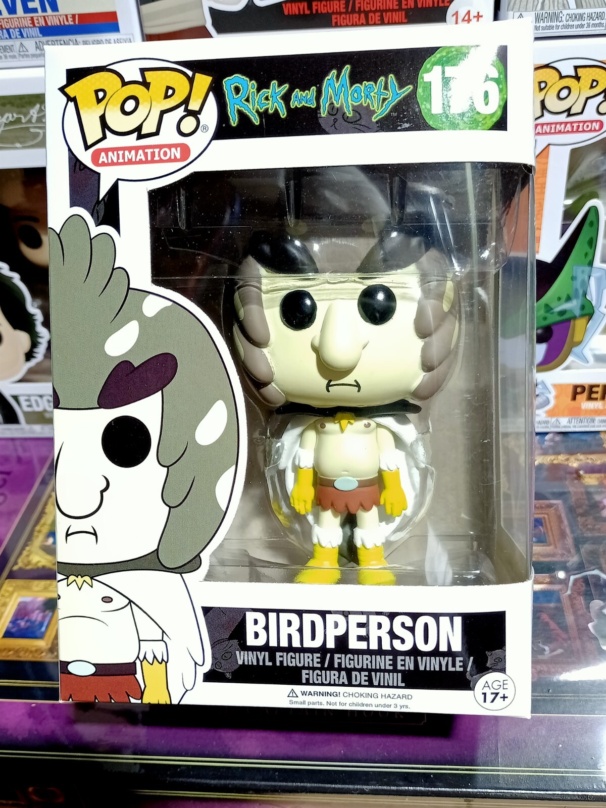 Figurine Pop Birdperson Rick et Morty Funko en vinyle de collection pour fan